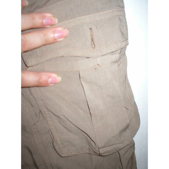 New Womens Designer Pants Italy 40 2 4 Brown Viscose Gaetano Navarra Jogger NWT - Picture 3 of 7